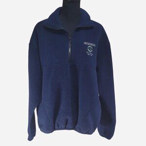 Retro Herbal Essences Fleece Quarter Zip Sweatshirt | Auburn Sportswear | L